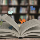 En uppslagen bok som det kommer hjärtan från.